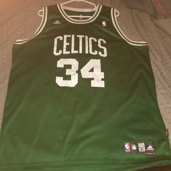 adidas Other - Authentic adidas Celtics pierce #34 jersey.size xl men’s,+2 length.